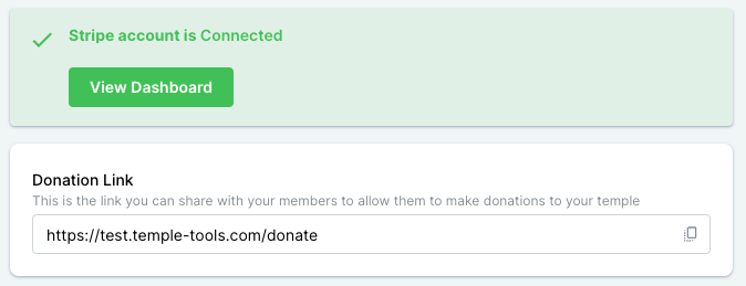 Simplified Donation Management
